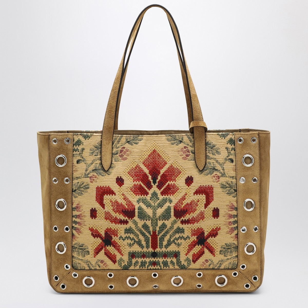 Valentino Garavani Medium tote bag Nellcôte in jacquard fabric Valentino Garavani