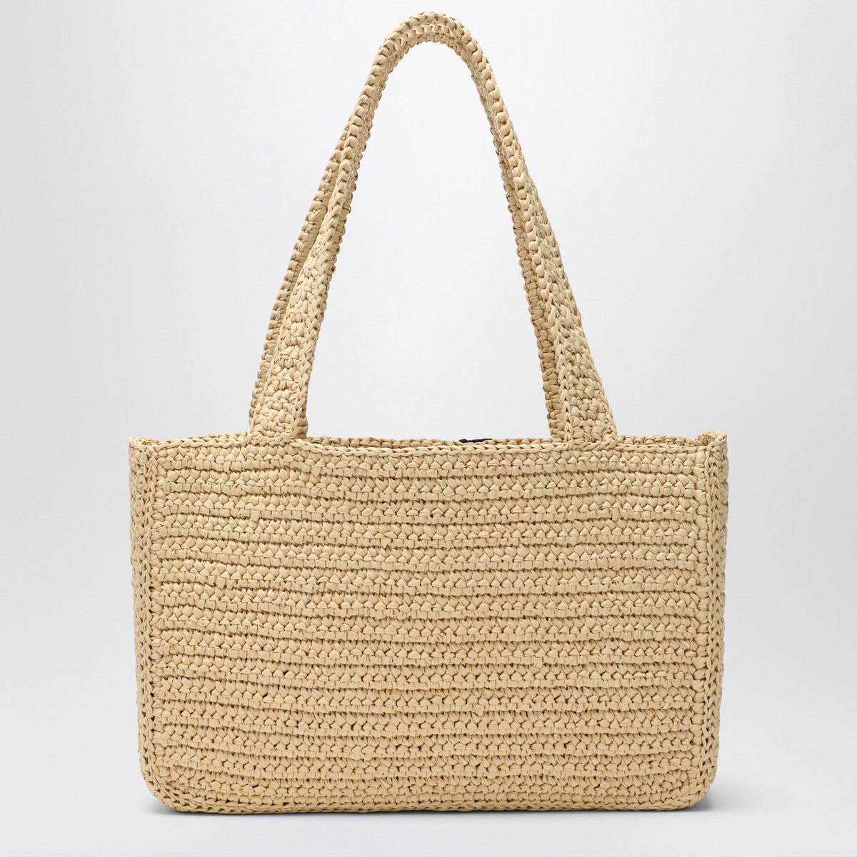 Valentino Garavani Viva Superstar Crochet medium natural/black bag Valentino Garavani