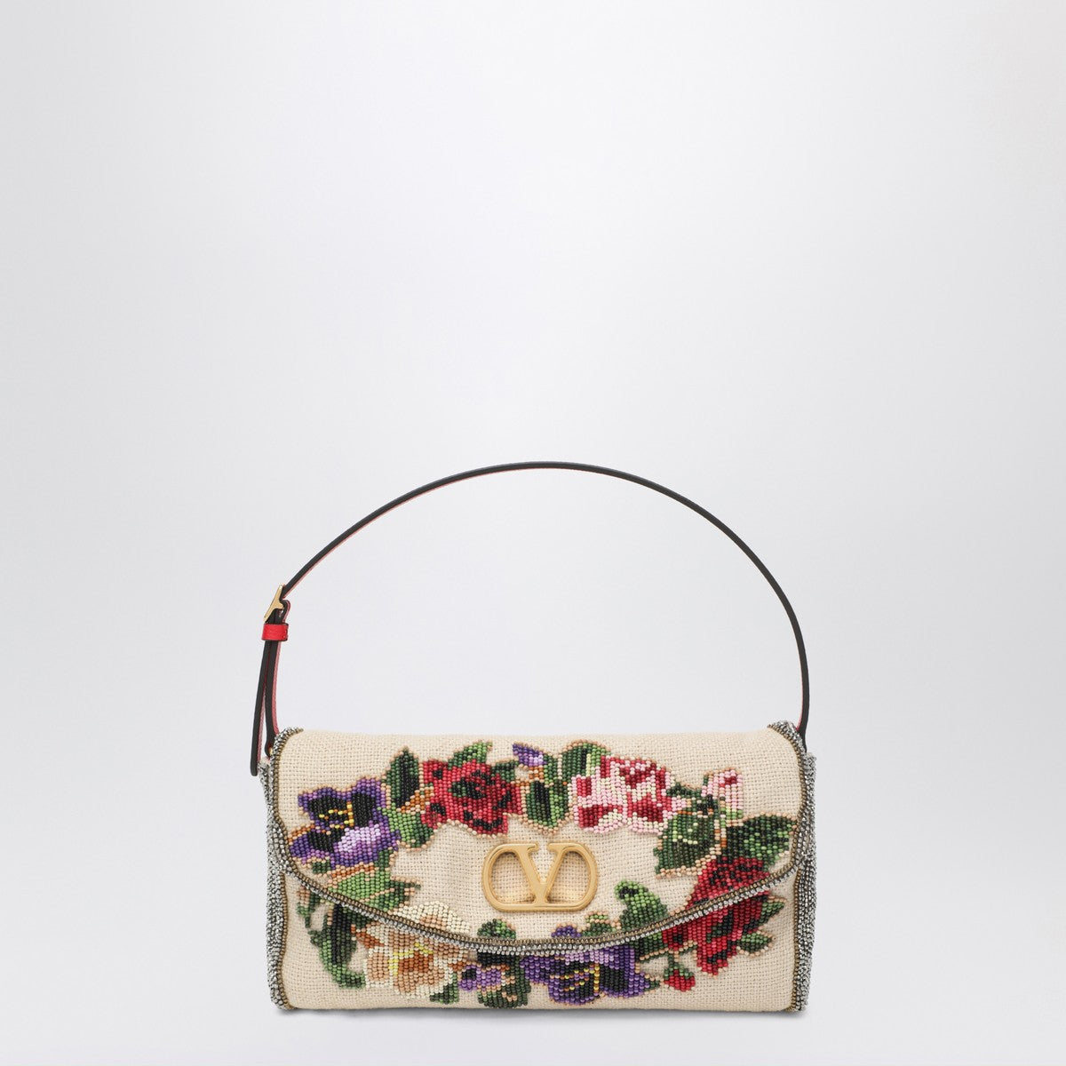Valentino Small shoulder bag Vain Soft with embroidery Valentino