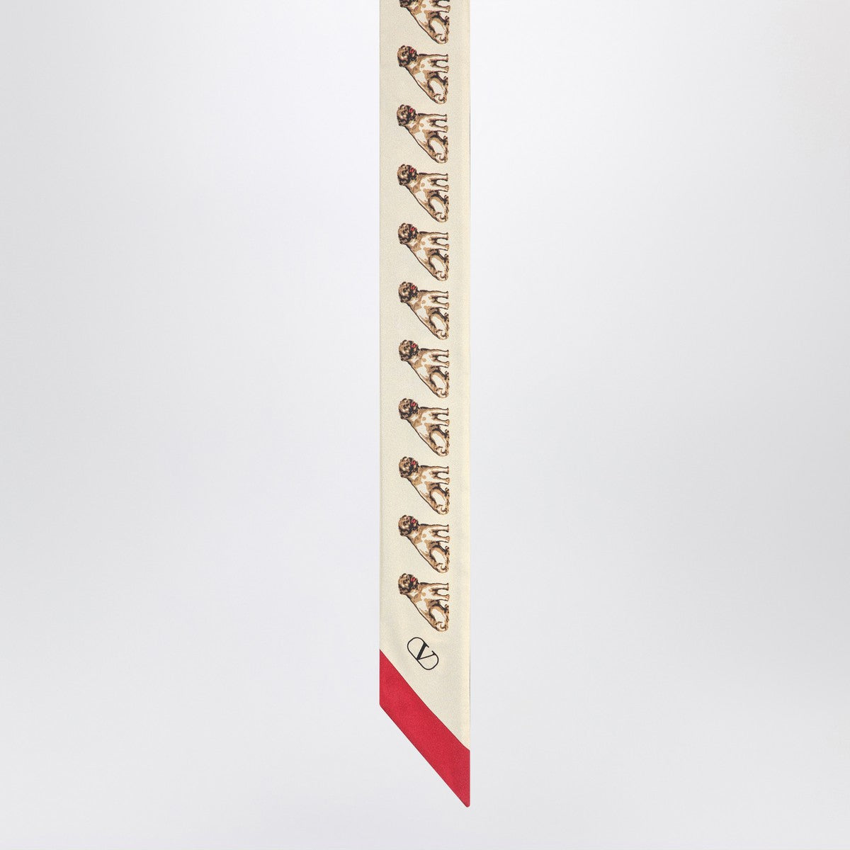 Valentino Garavani Petit Charles Bandeaux scarf in silk Valentino Garavani