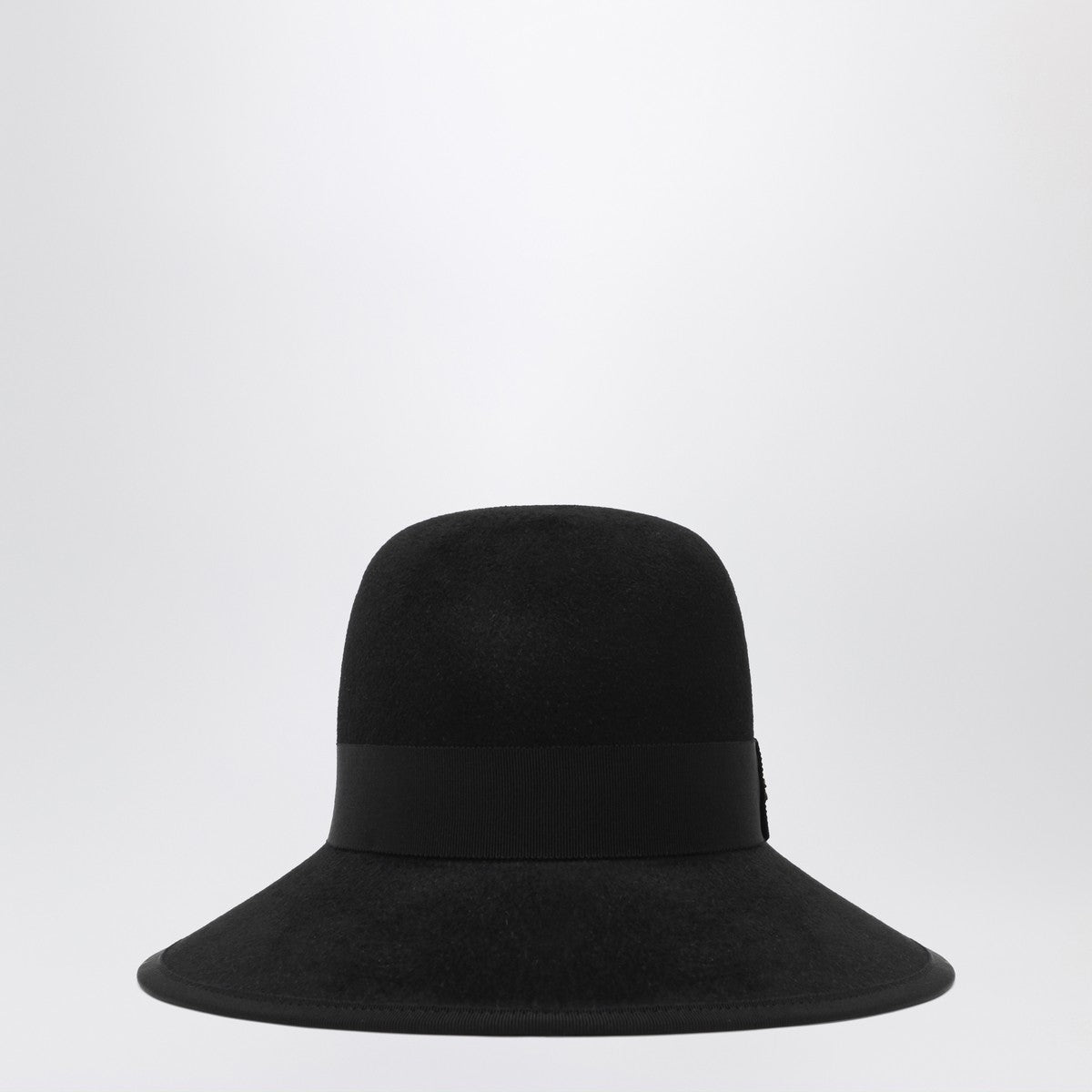 Valentino Volgo Signature cap in black Lapin fabric Valentino