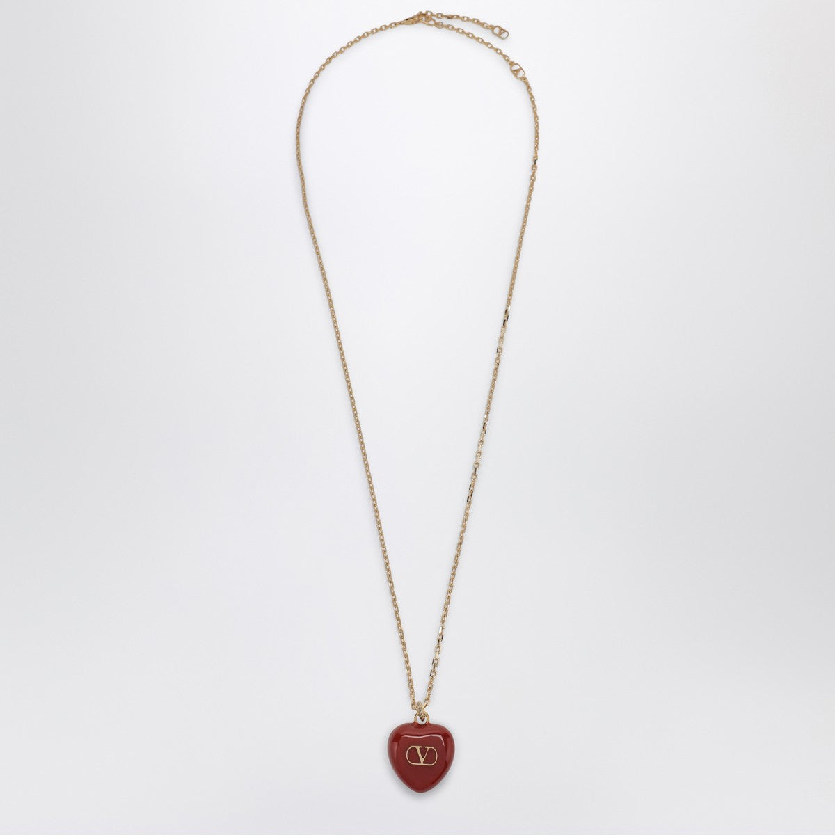 Valentino Garavani Coeur Royal red necklace Valentino Garavani