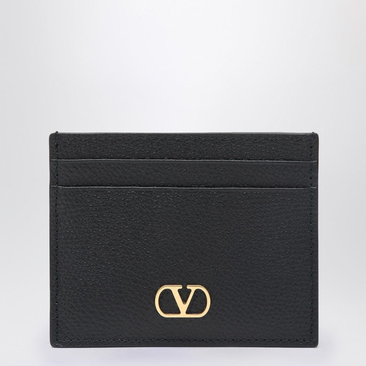 Valentino Garavani Vlogo Signature black credit card holder Valentino Garavani