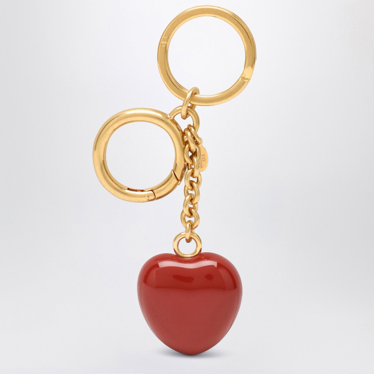 Valentino Garavani Bag charm keyring Coeur Royal in red Valentino Garavani