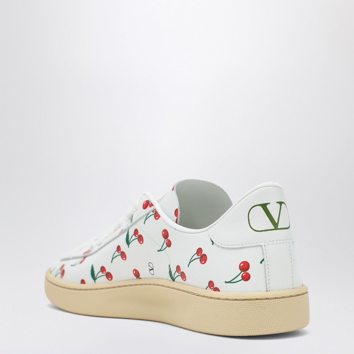 Valentino Garavani Royco sneaker white with Cherryfic pattern Valentino Garavani