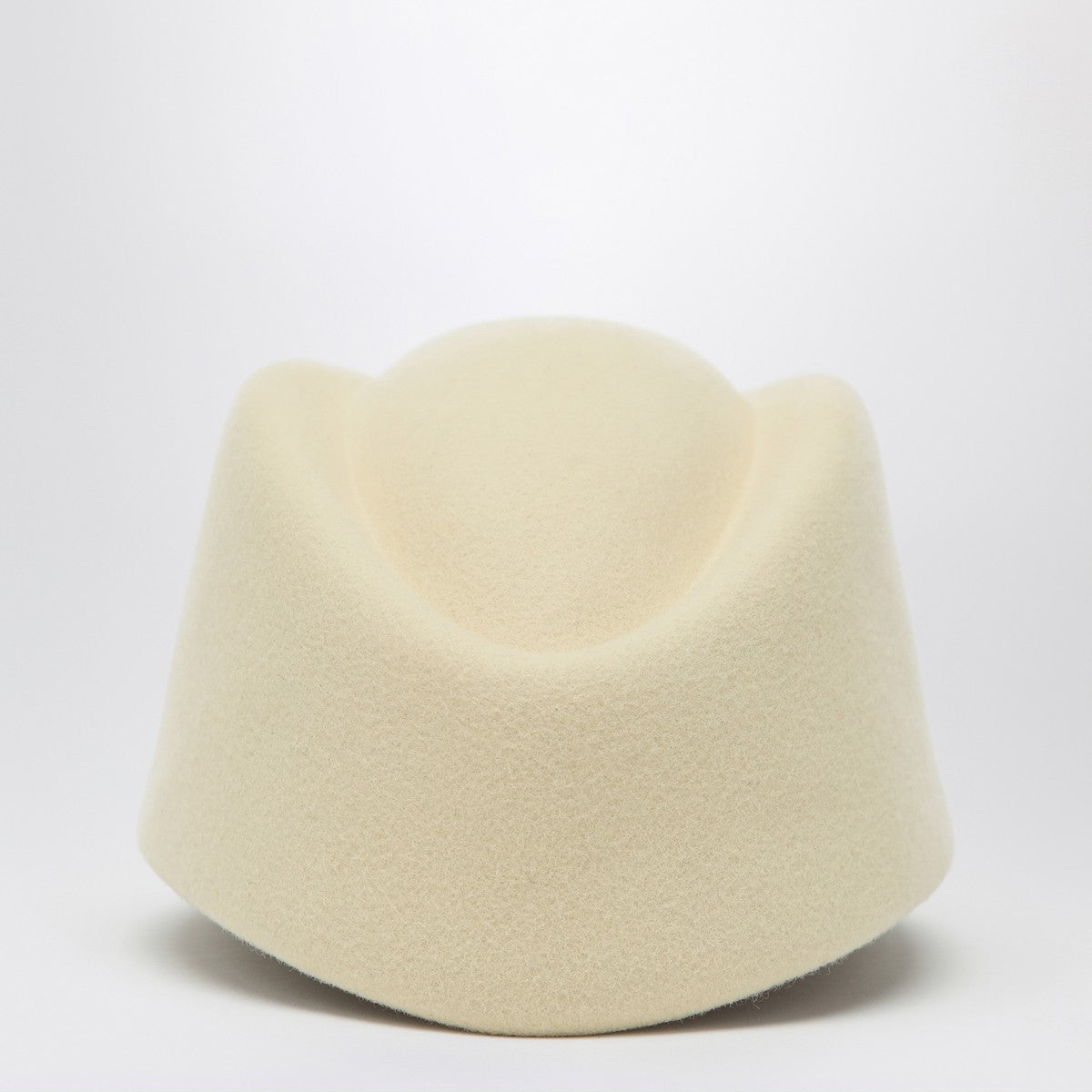 Valentino Garavani Vlogo Signature hat in cream colour wool Valentino Garavani