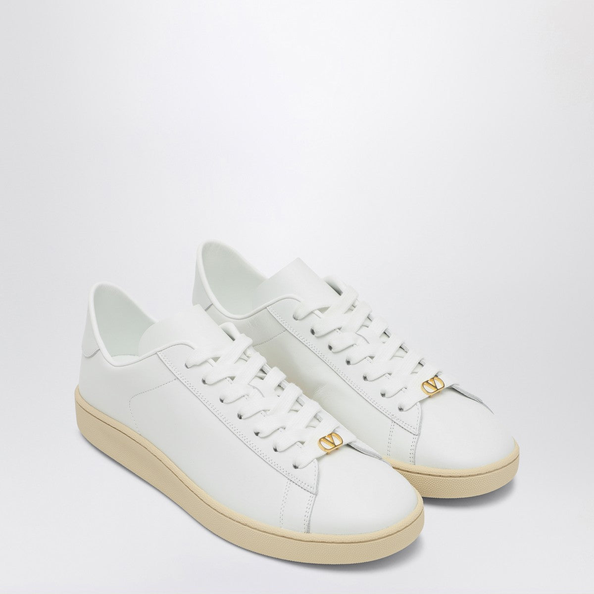 Valentino Garavani White leather Royco sneakers Valentino Garavani
