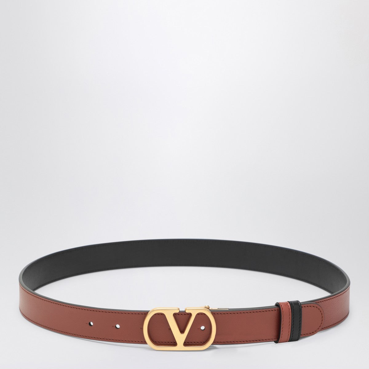 Valentino Garavani Reversible Vlogo Signature belt brown/black Valentino Garavani