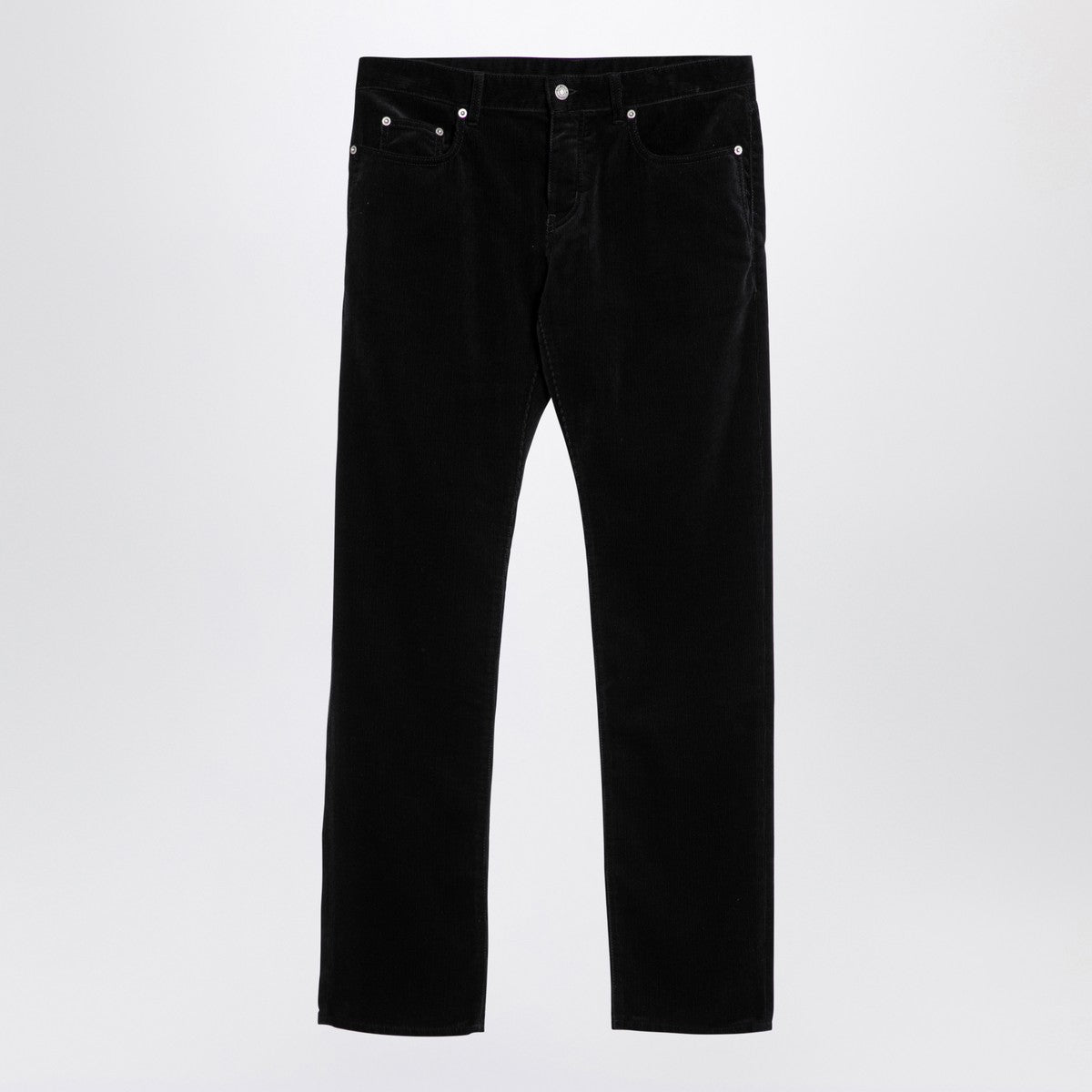 Saint Laurent Black corduroy slim trousers Saint Laurent