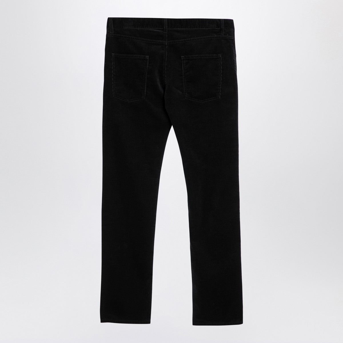 Saint Laurent Black corduroy slim trousers Saint Laurent