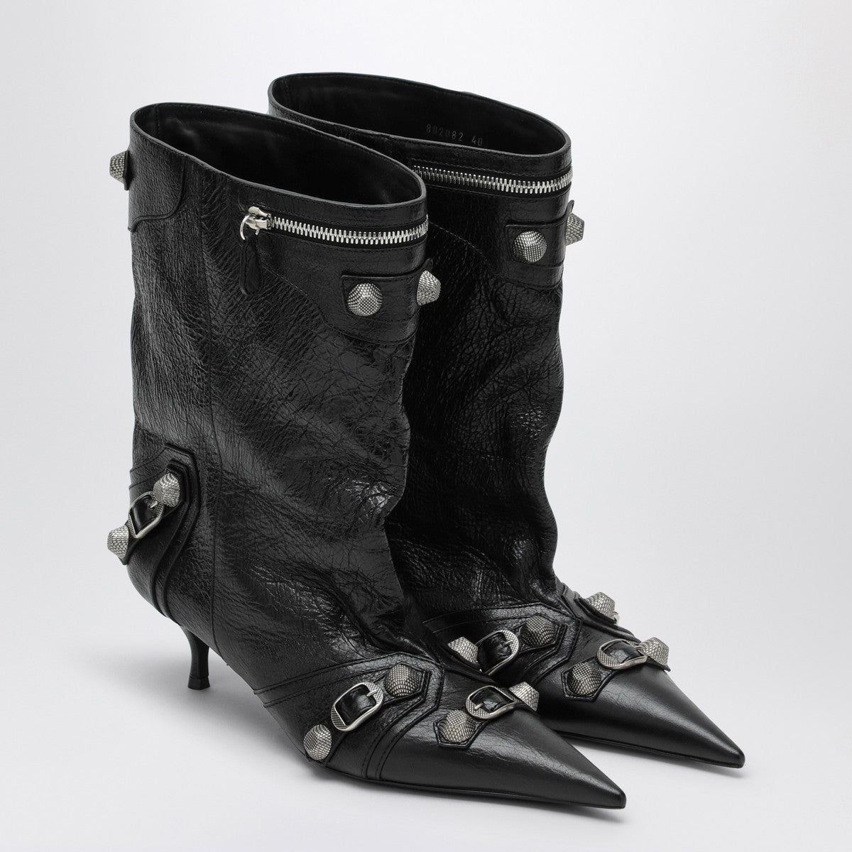 Balenciaga Cagole Wide black ankle boot Balenciaga
