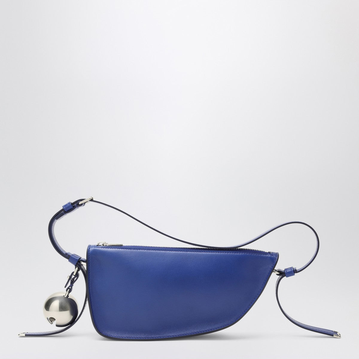 Burberry Medium Shield blue leather bag Burberry