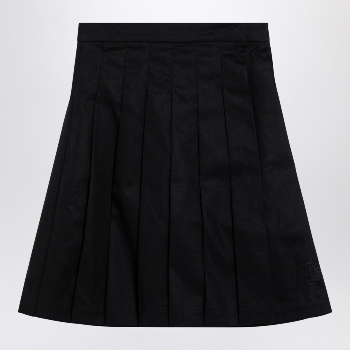 Burberry Black cotton-blend skirt Burberry