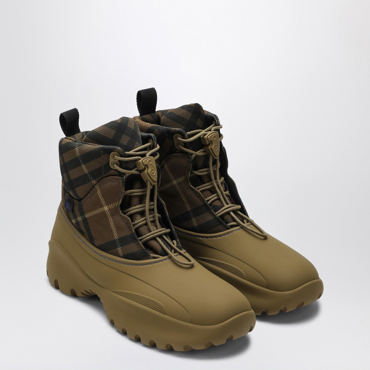 Burberry Scoot Trek ankle boot with Check pattern Burberry