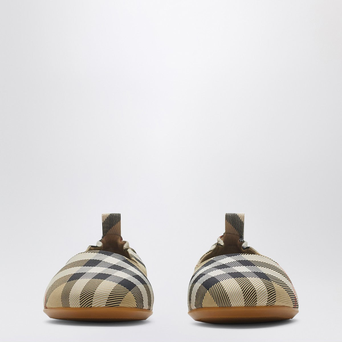 Burberry Ballerina beige Check pattern Burberry