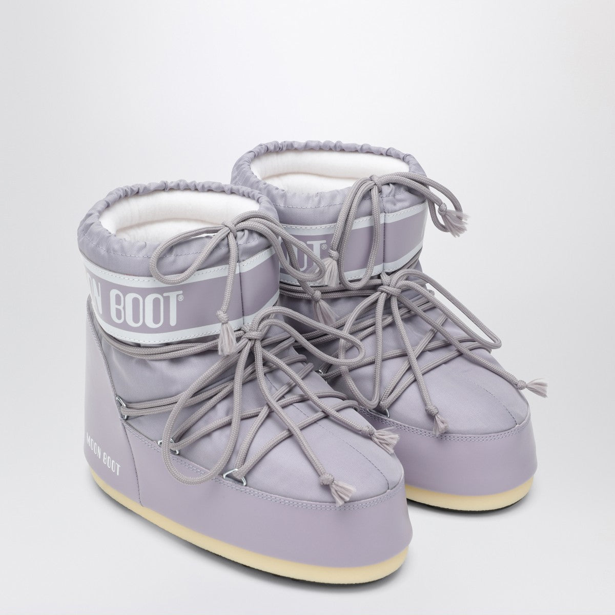 Moon Boot Icon Low lilac nylon boots Moon Boot