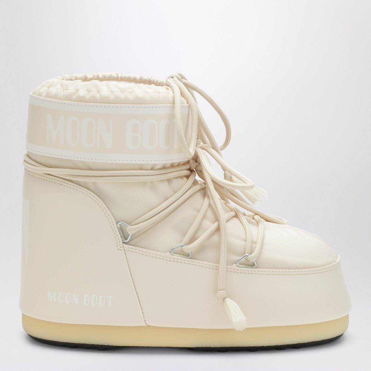 Moon Boot Icon Low boots in cream nylon Moon Boot