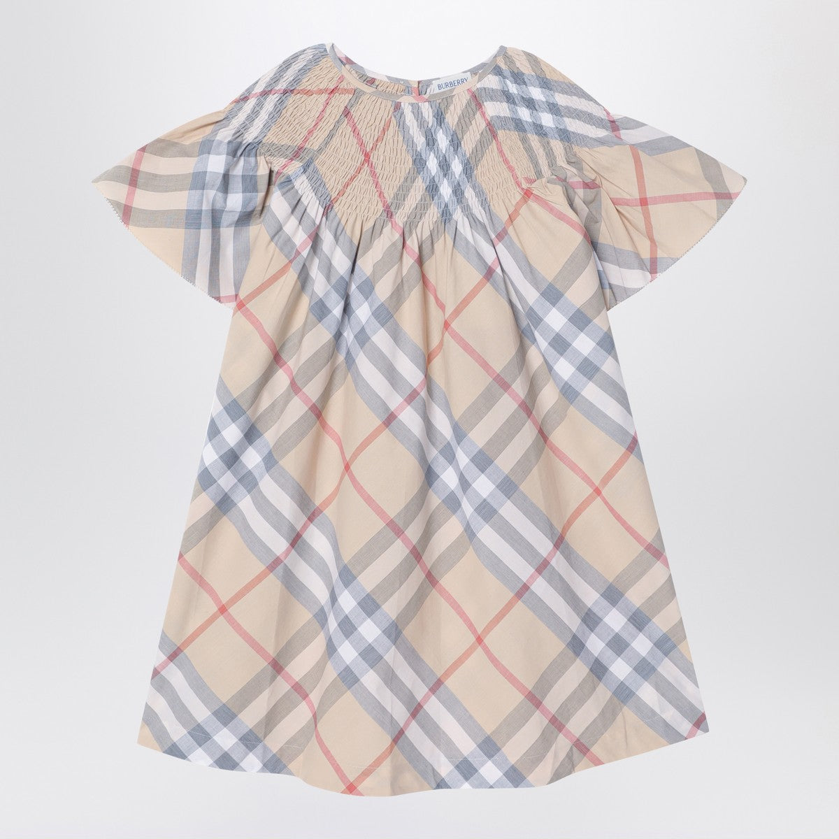 Burberry Check pattern cotton dress