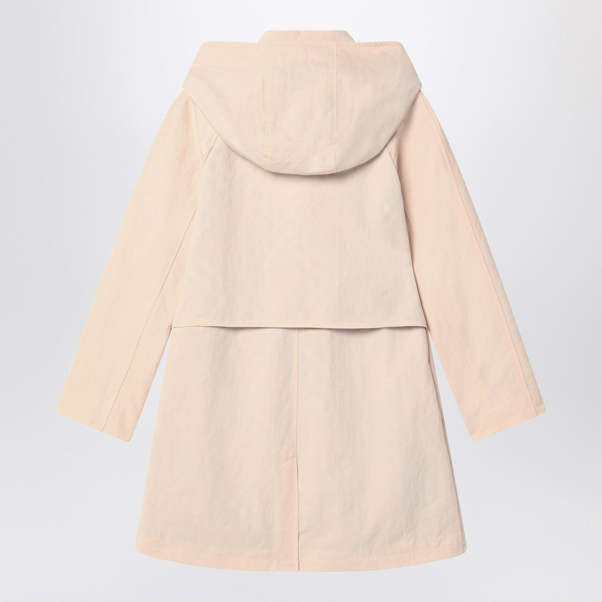 Burberry Light pink car coat in cotton and nylon Burberry