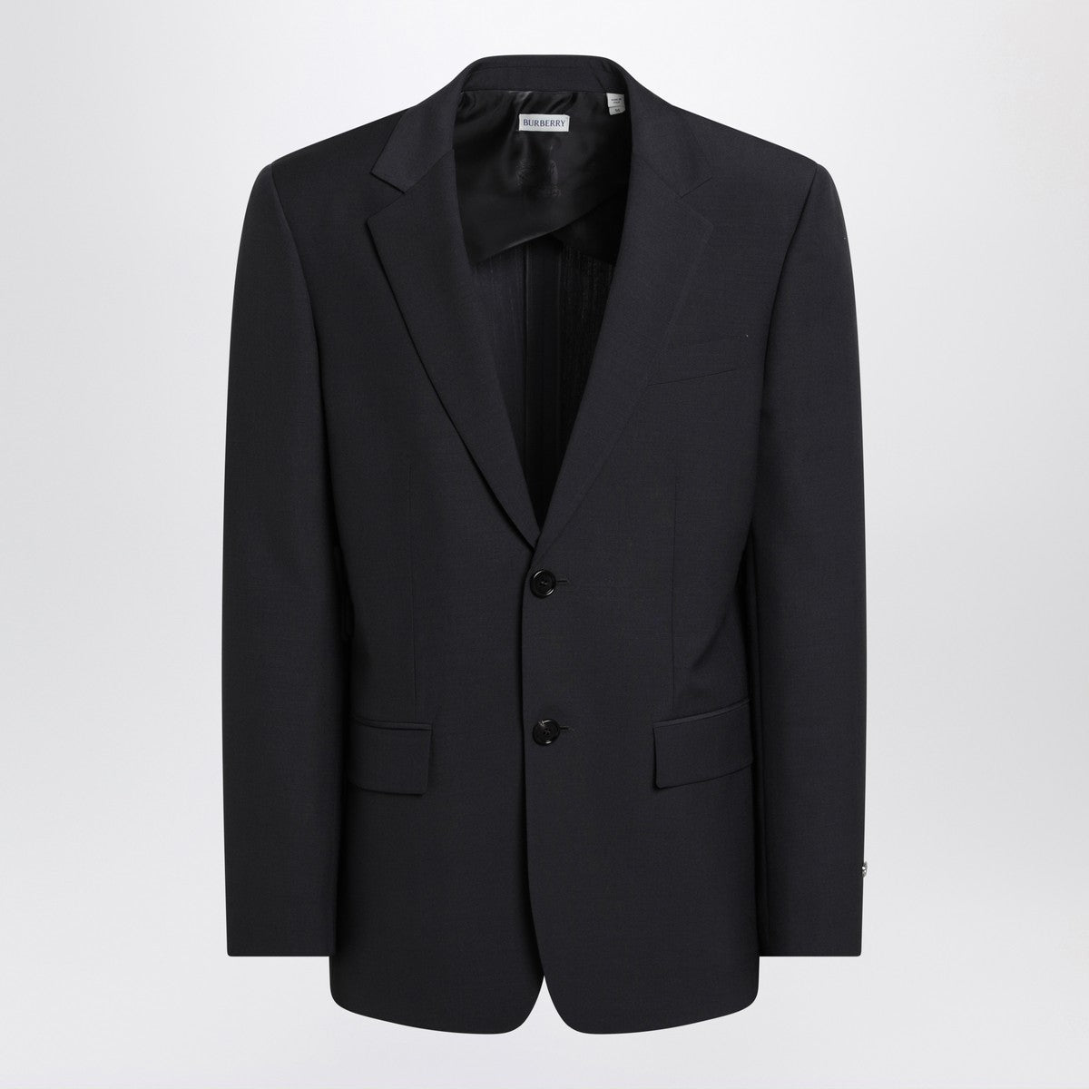 Burberry Navy blue wool blend jacket Burberry