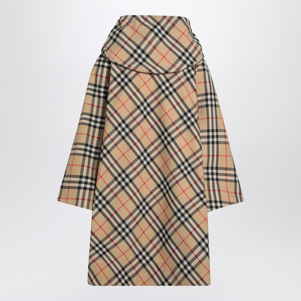 Burberry Beige flounced midi skirt Burberry