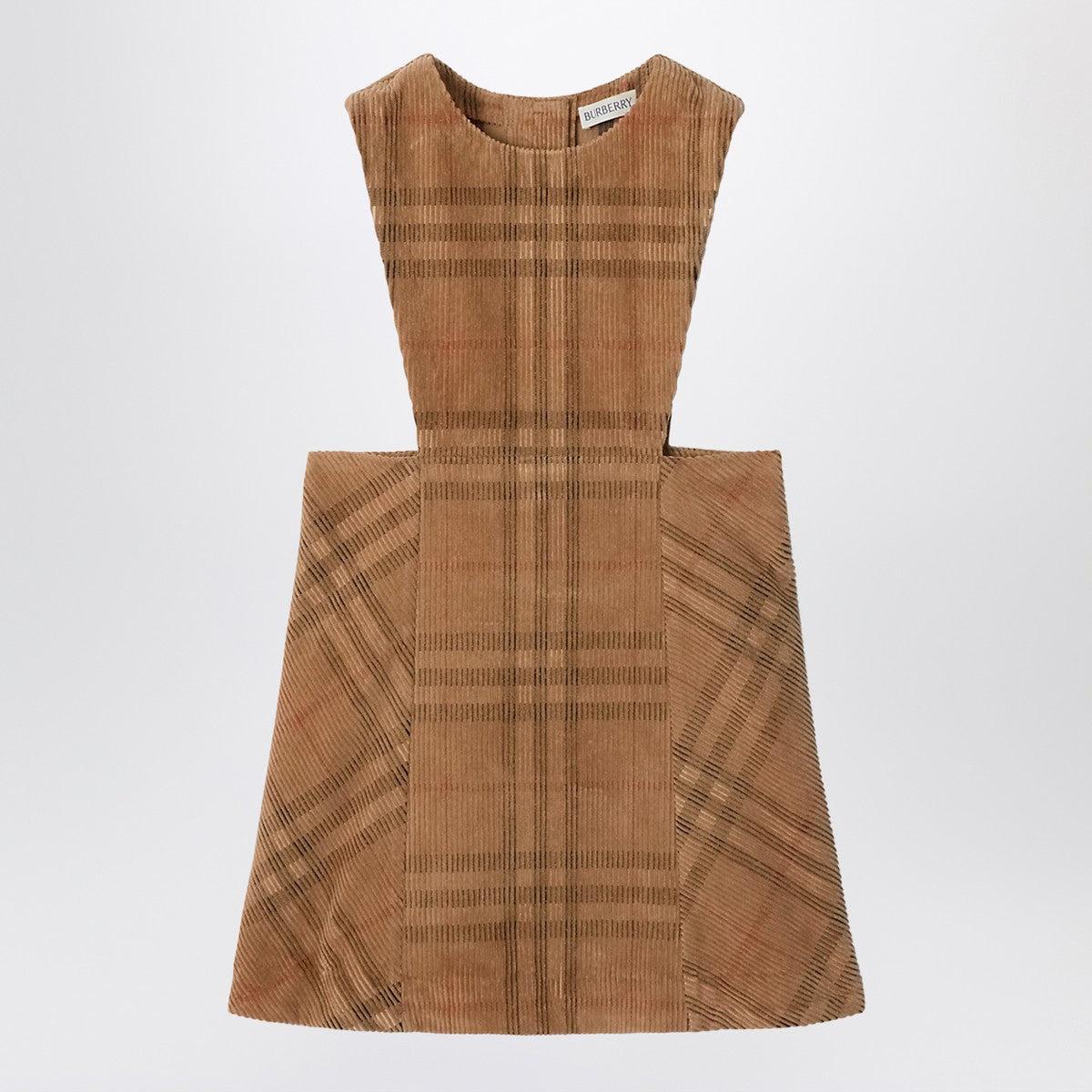 Burberry Corduroy check-patterned overalls Burberry
