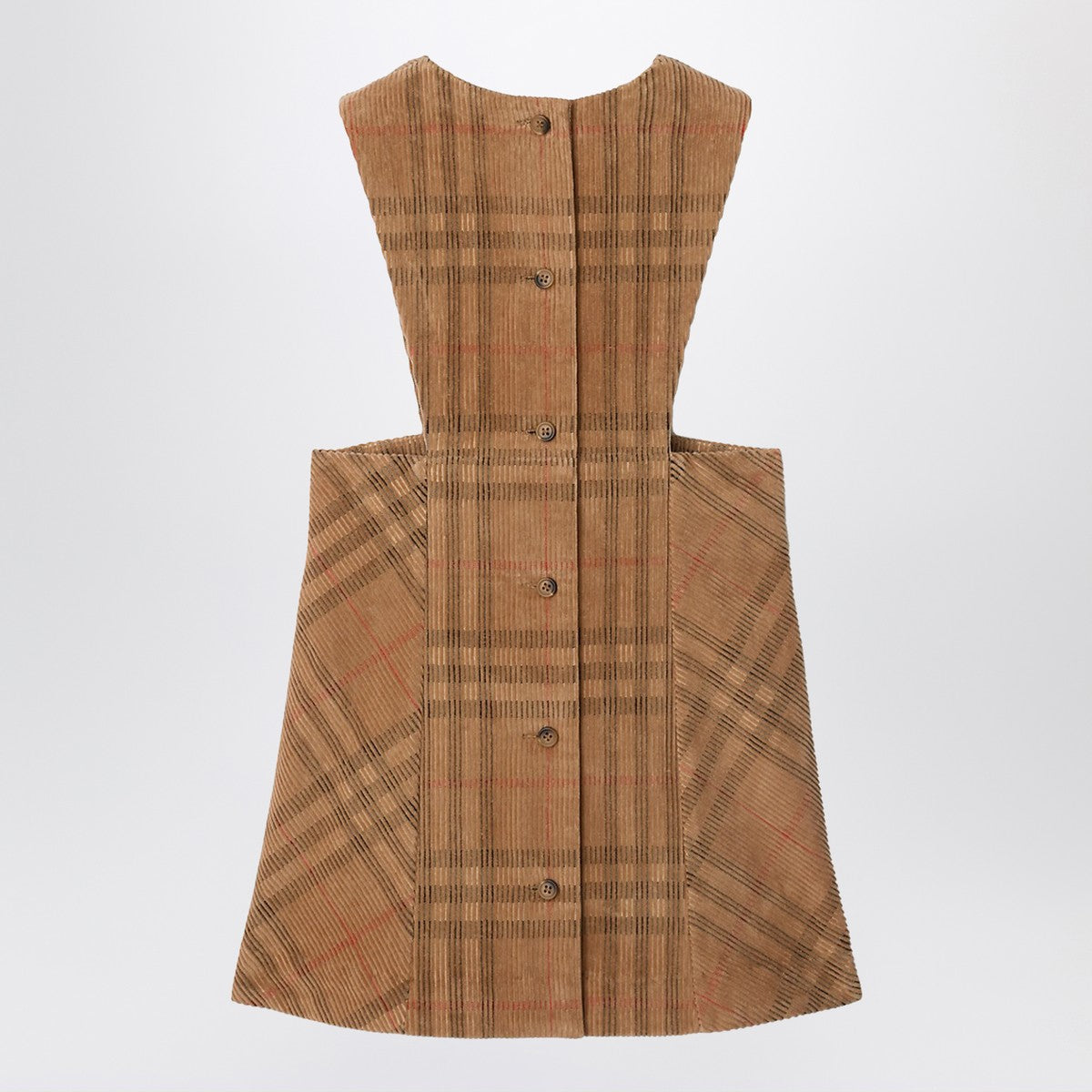 Burberry Corduroy check-patterned overalls Burberry