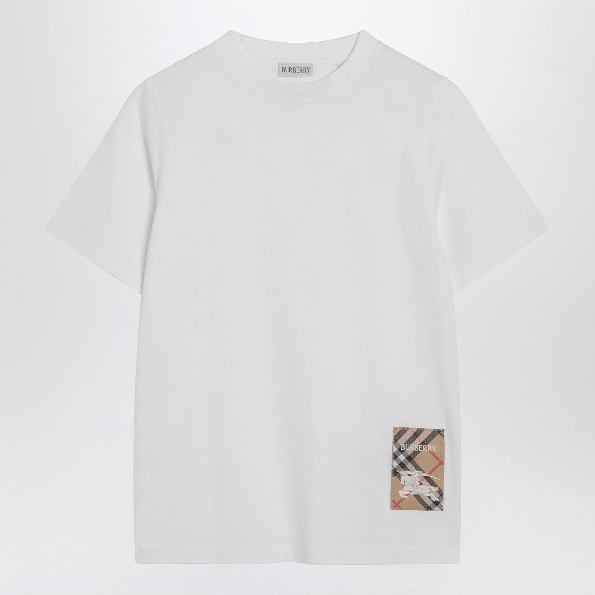 Burberry White cotton T-shirt Burberry