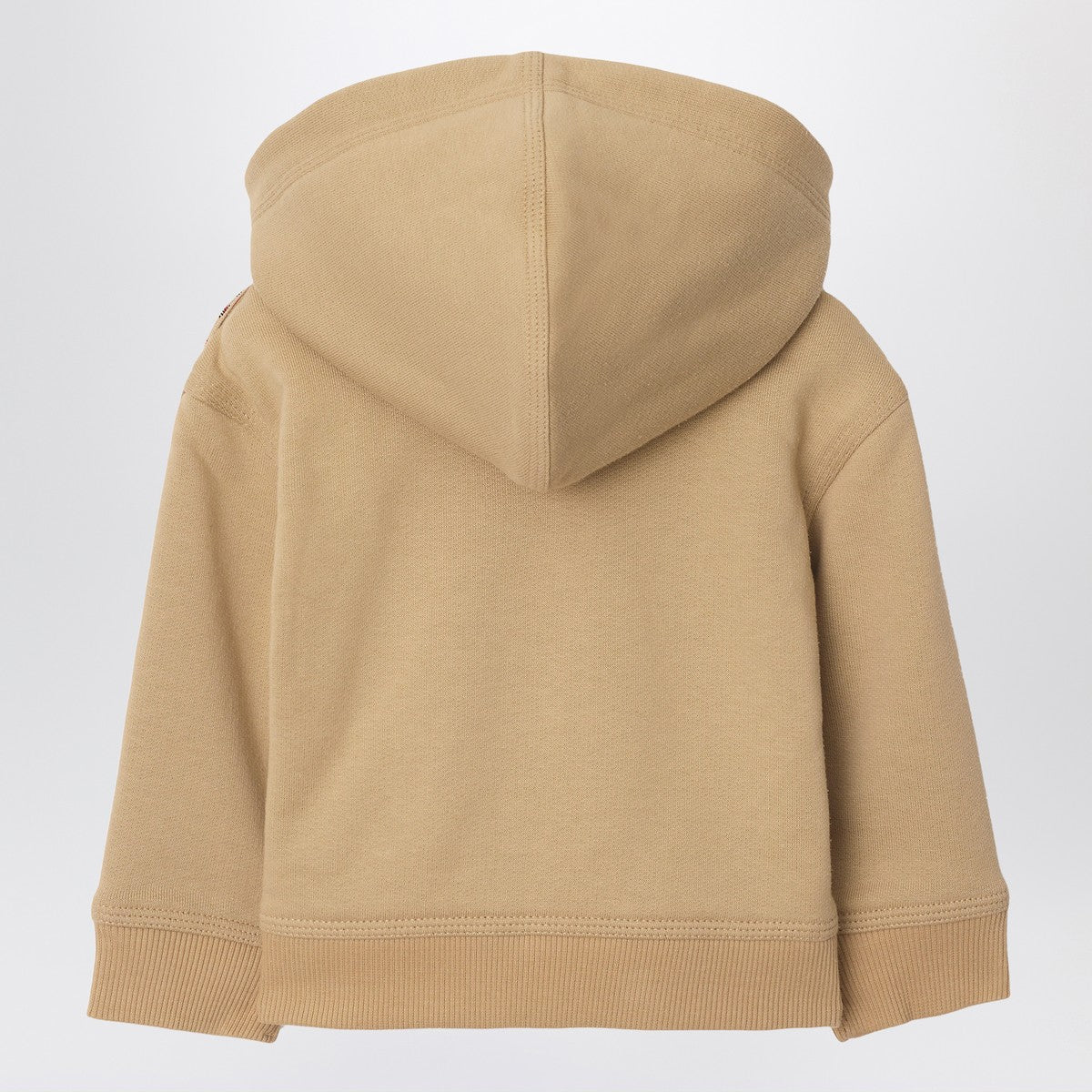 Burberry Beige cotton terry zip sweatshirt