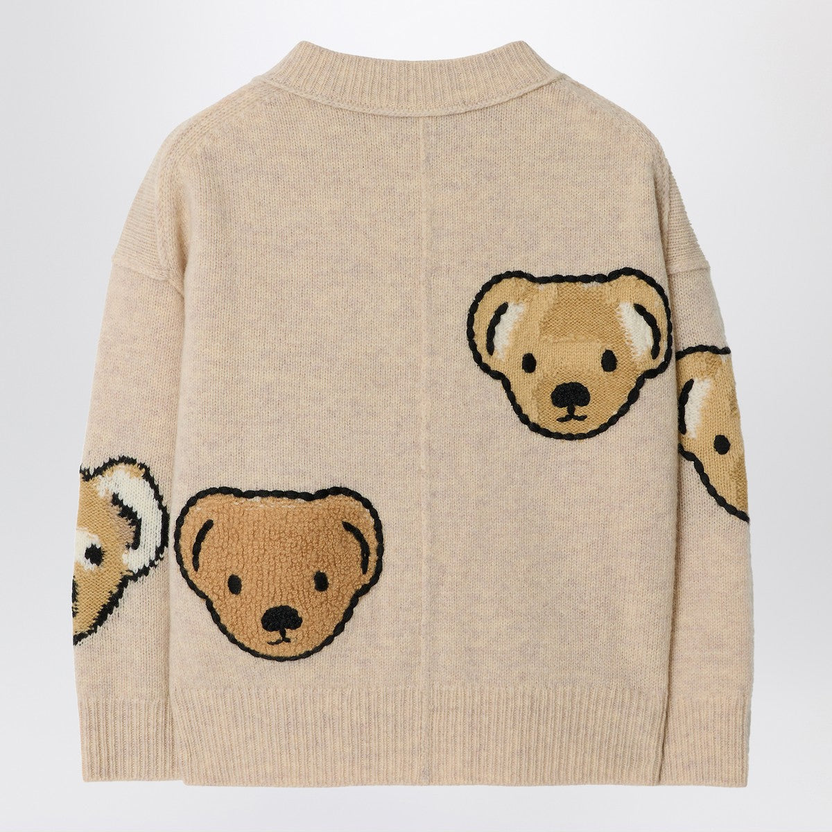 Burberry Beige cardigan in wool with Thomas bear and friends Burberry