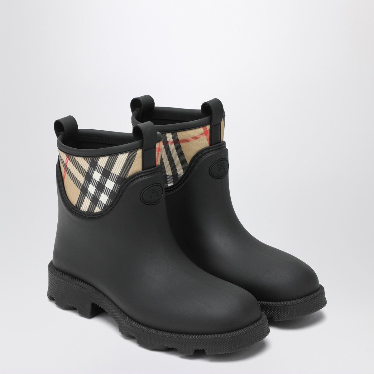 Burberry Marsh Stamp rubber ankle boots Burberry