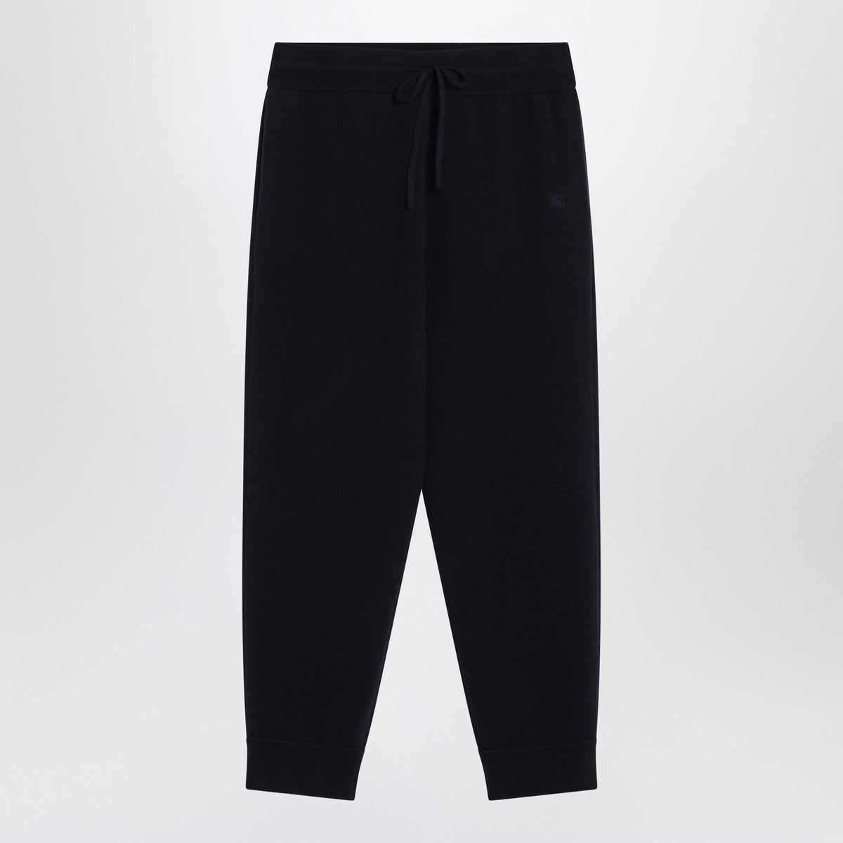 Burberry Navy blue cashmere-blend jogging pants Burberry