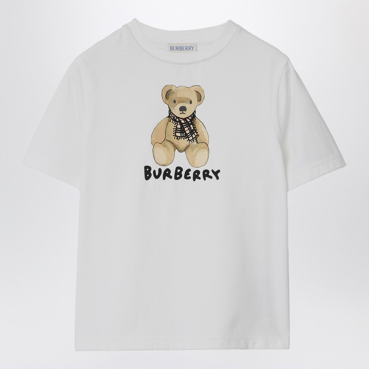 Burberry White T-shirt with Thomas bear and friends Burberry