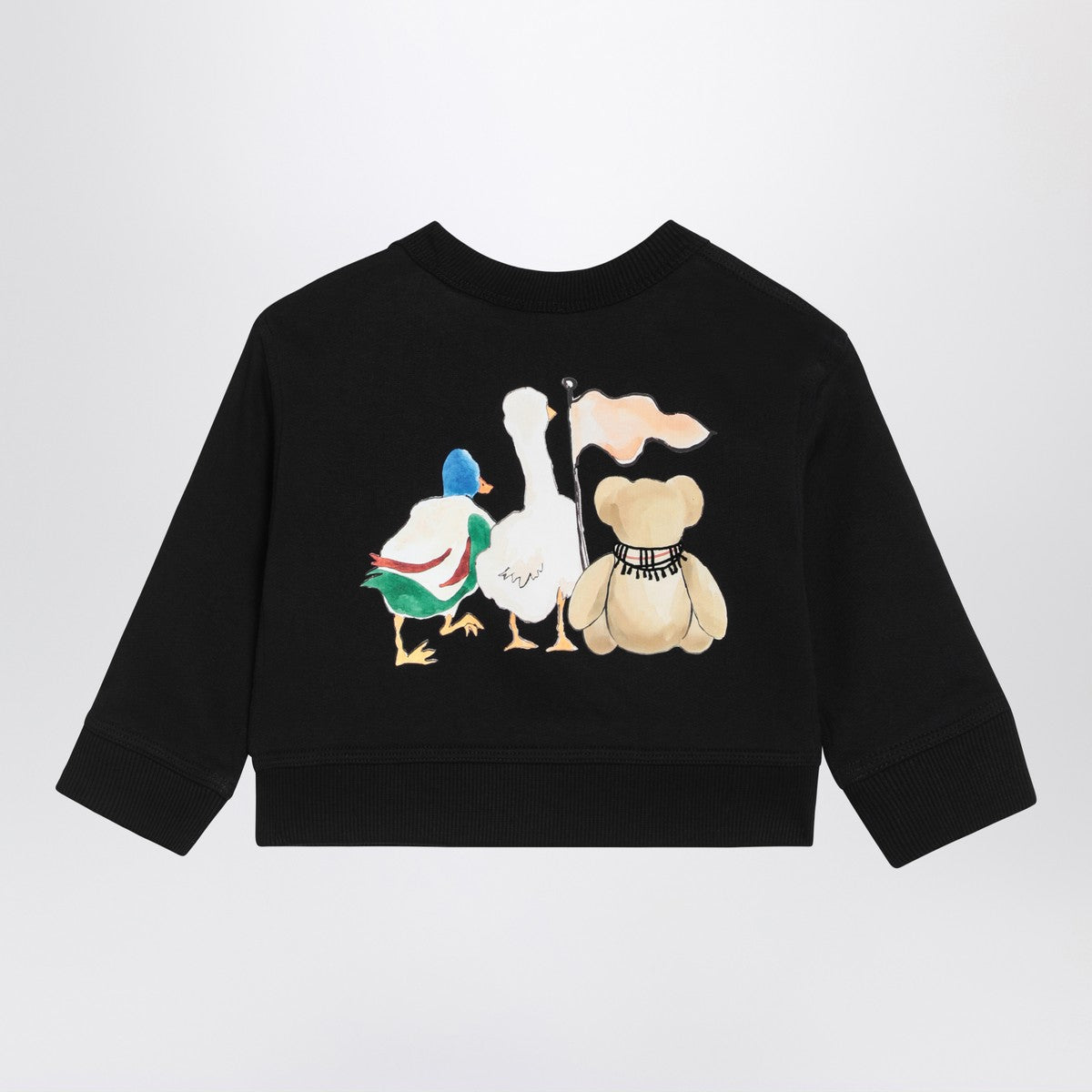 Burberry Black sweatshirt with Thomas bear and friends Burberry