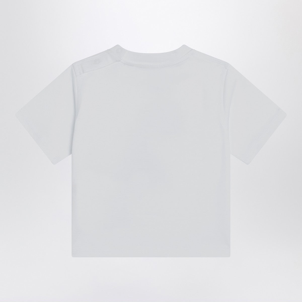 Burberry White T-shirt with logo print Burberry