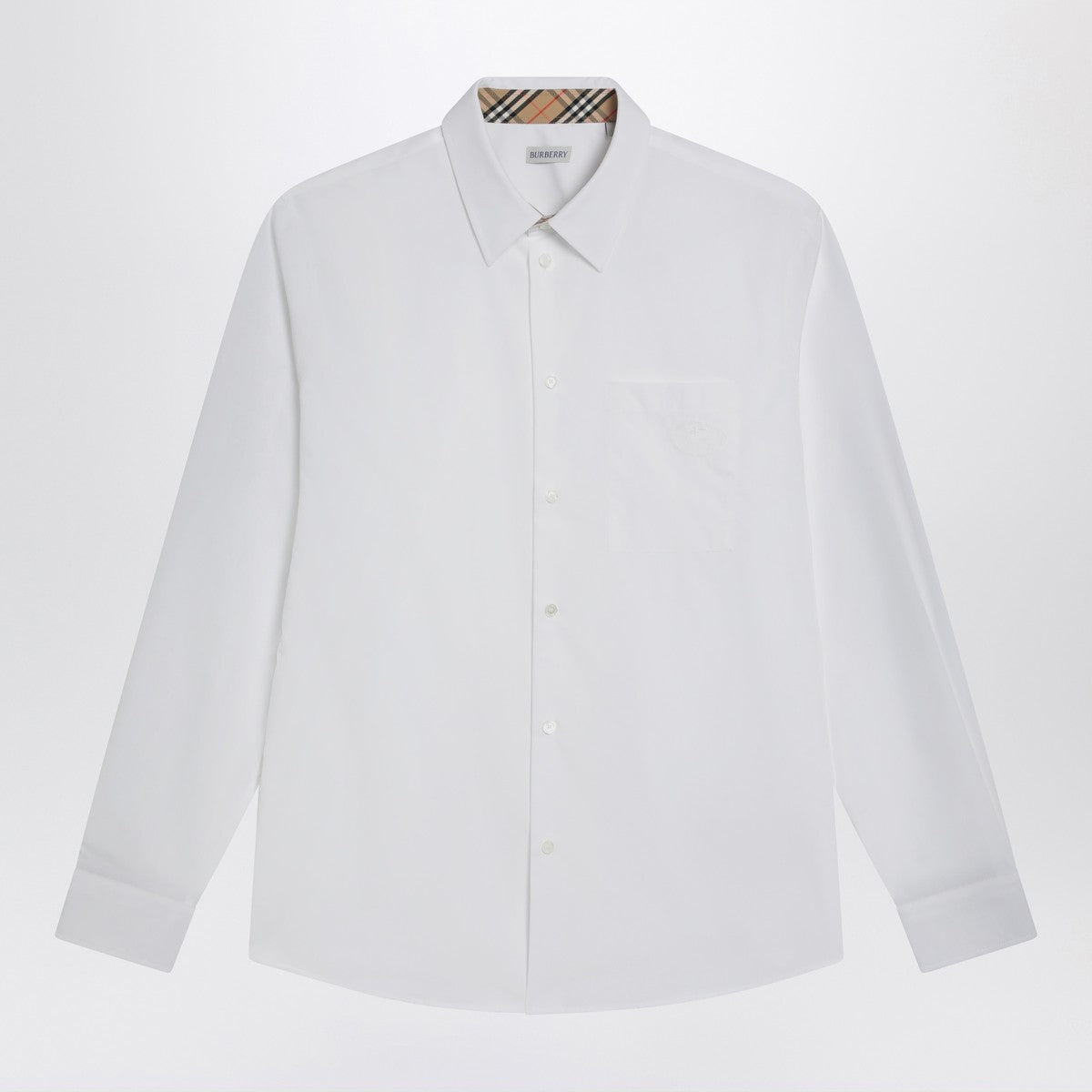 Burberry White shirt in cotton poplin Burberry