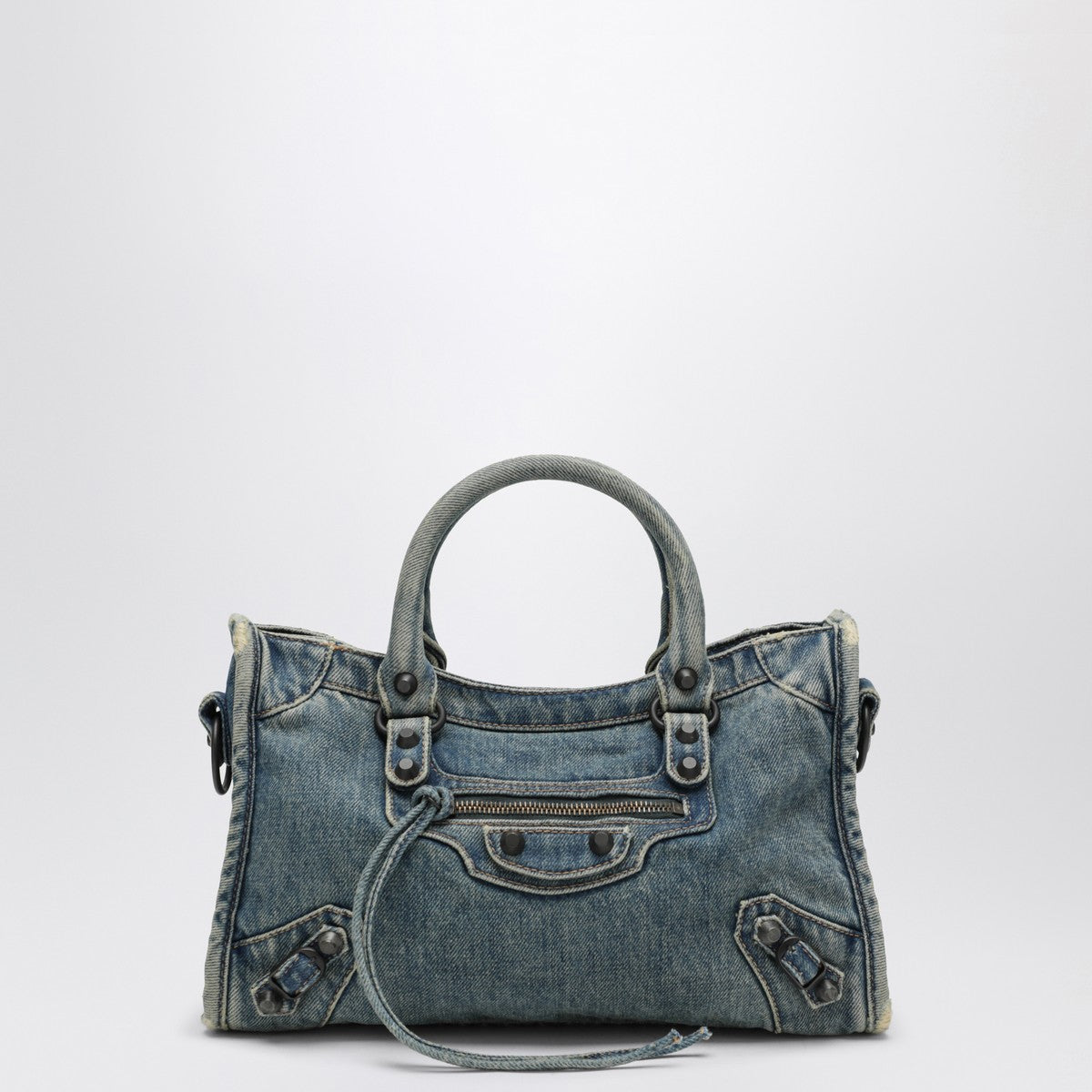 Balenciaga Borsa Le City Piccola in denim Balenciaga
