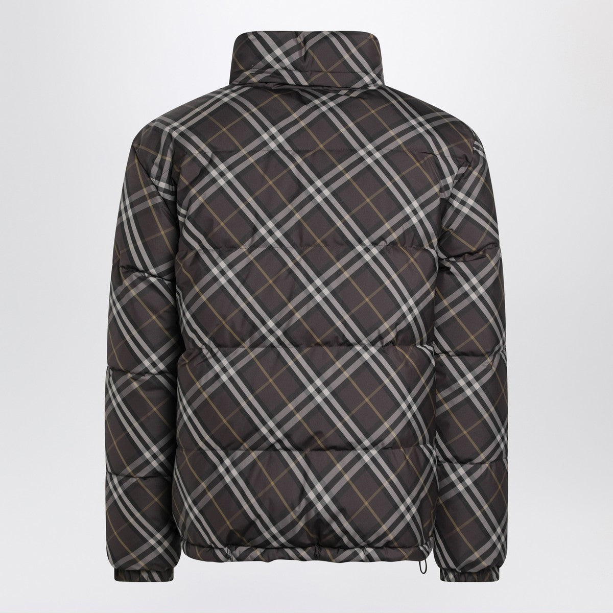 Burberry Brown reversible down jacket with Check pattern Burberry