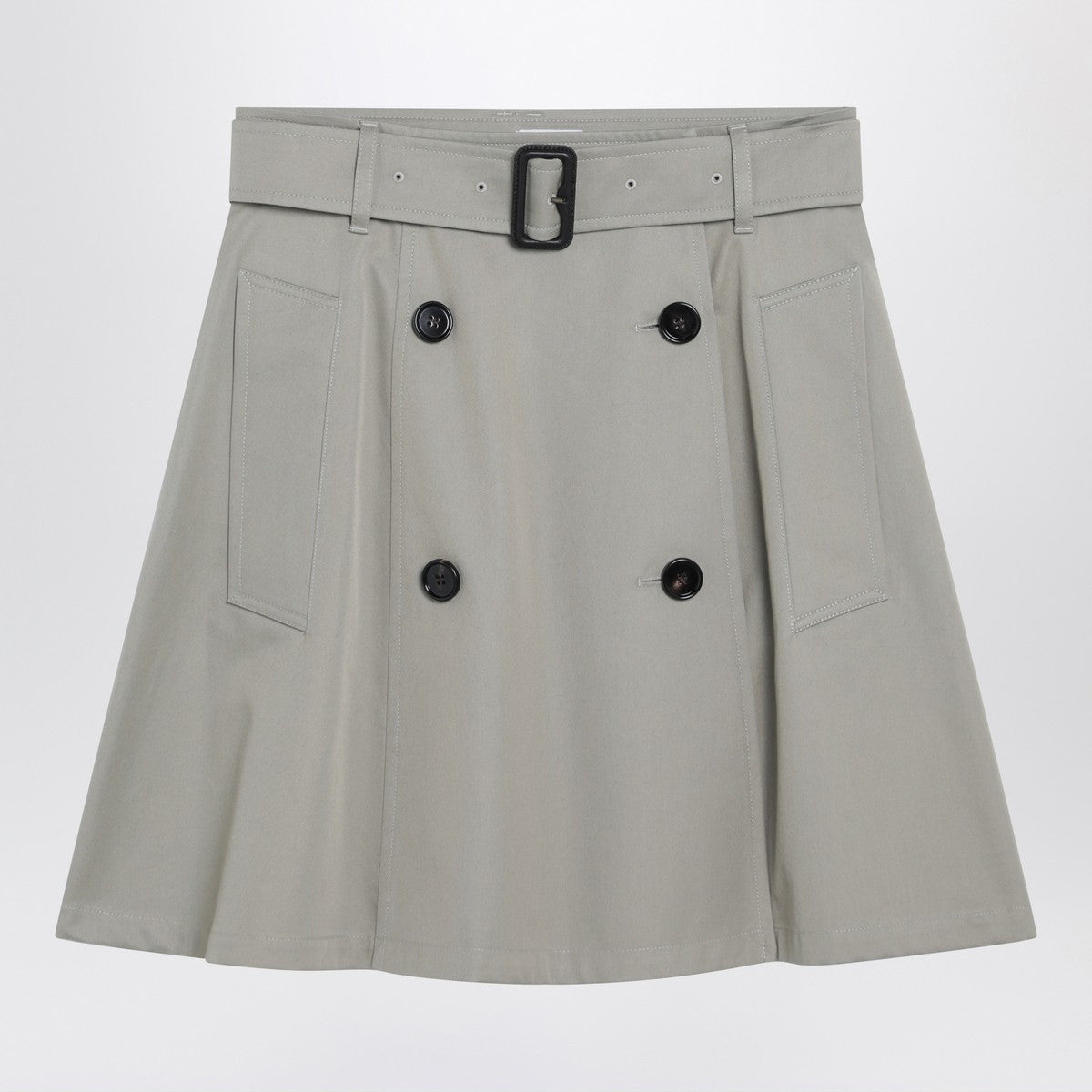 Burberry Beige trench mini skirt in gabardine Burberry
