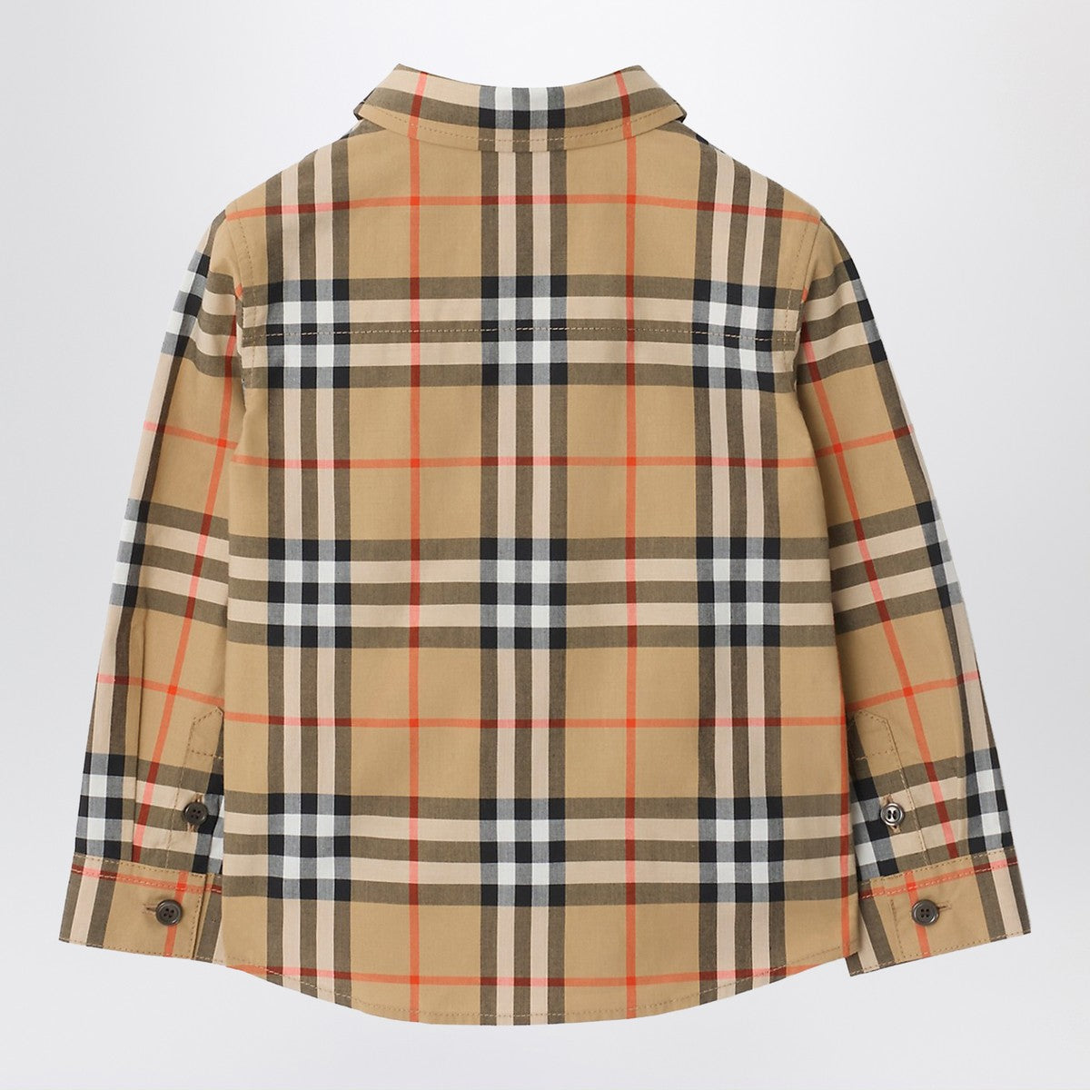 Burberry Cotton shirt with Check motif Burberry