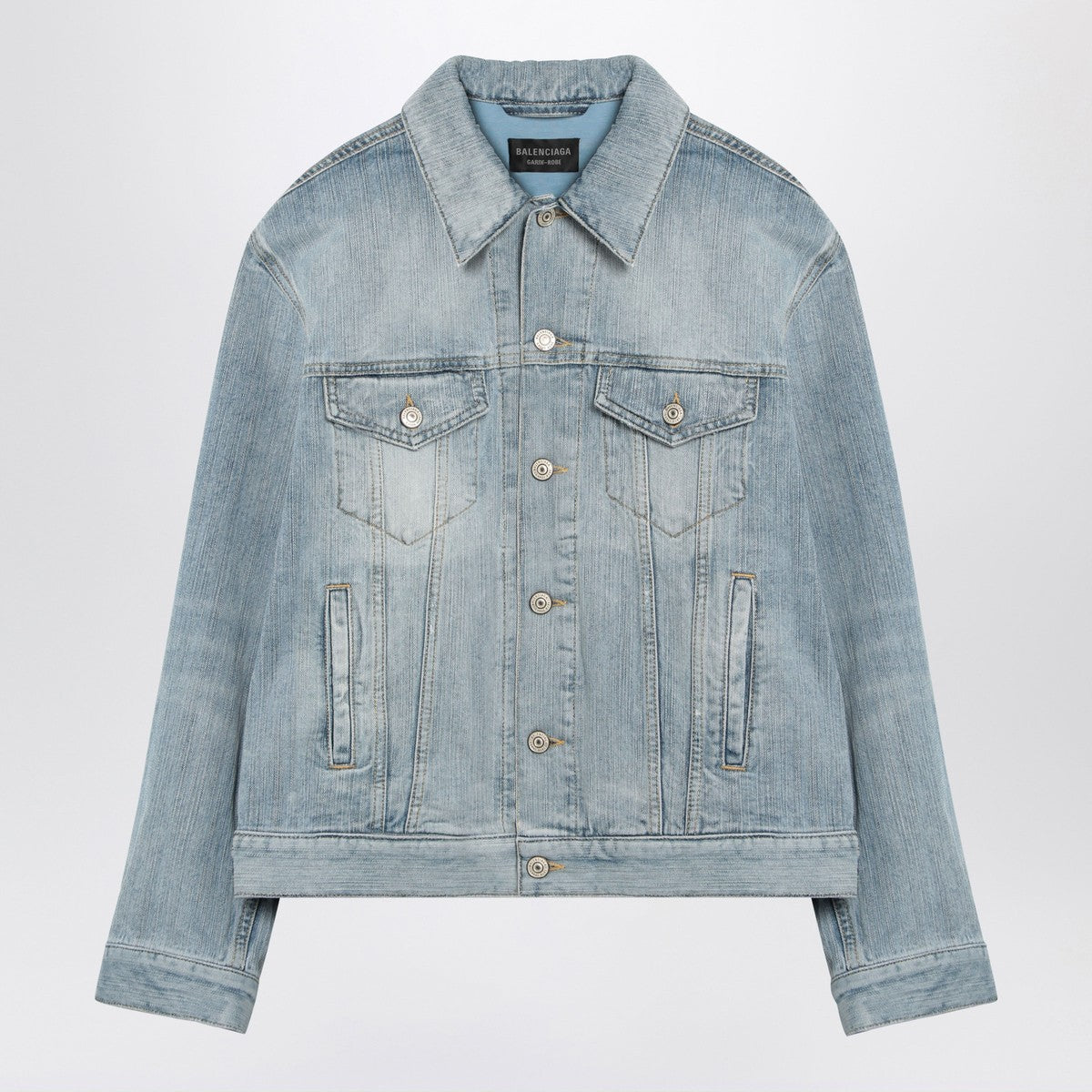 Balenciaga Light blue denim jacket Balenciaga