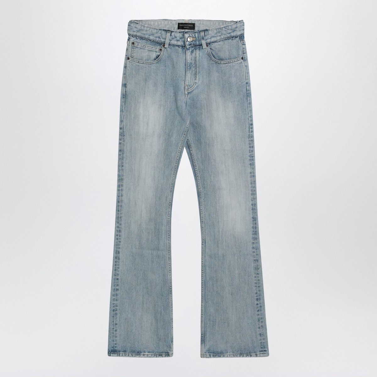 Balenciaga Low-waisted blue jeans Balenciaga