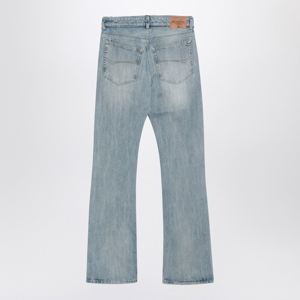 Balenciaga Low-waisted blue jeans Balenciaga