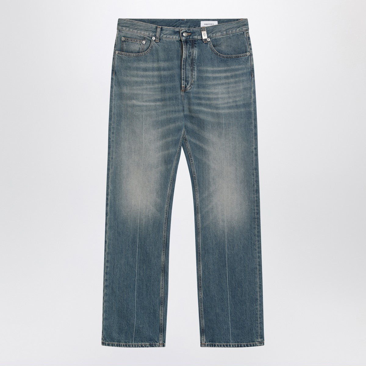 Alexander McQueen Faded blue jeans Alexander Mcqueen