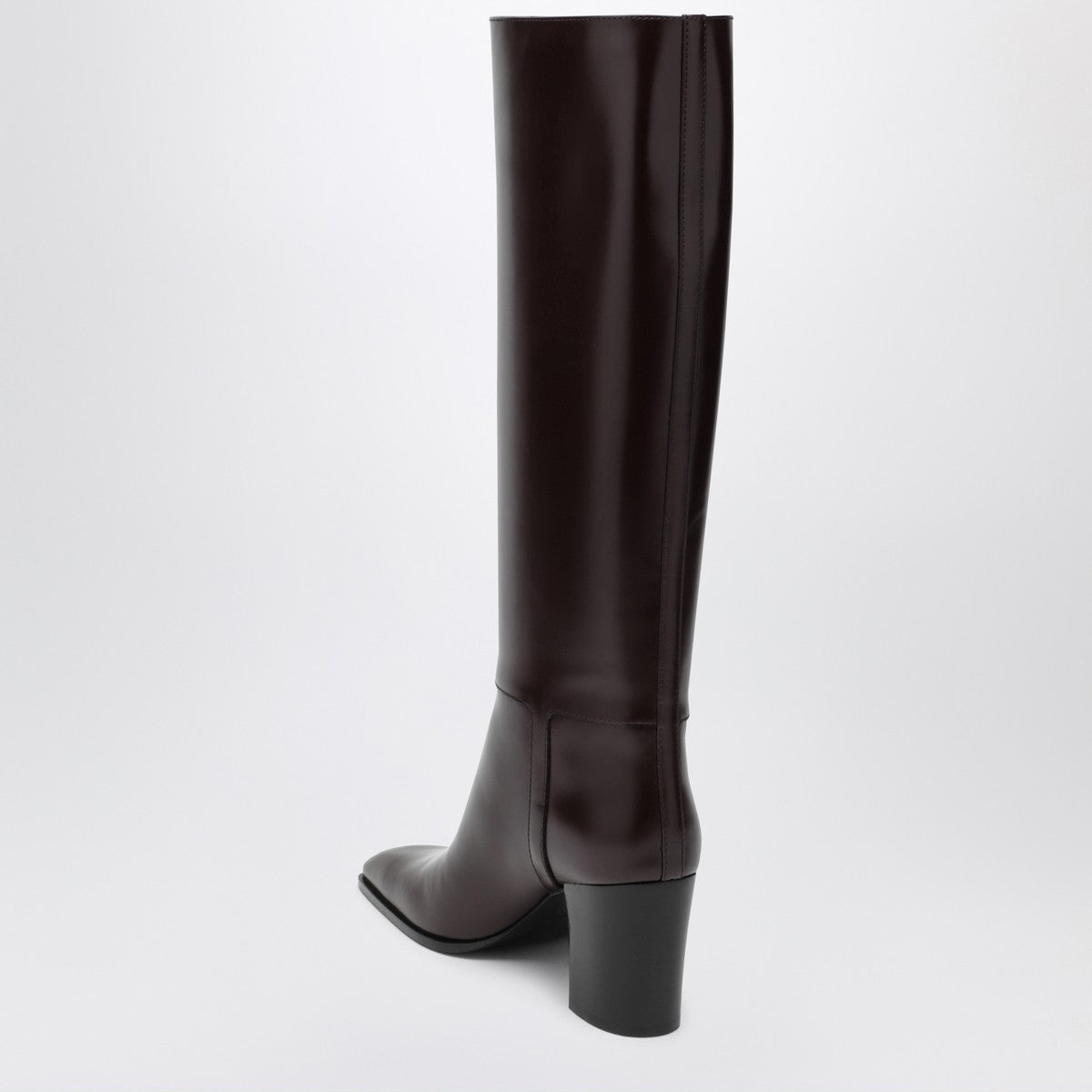Saint Laurent Bordeaux Julia heeled boots Saint Laurent