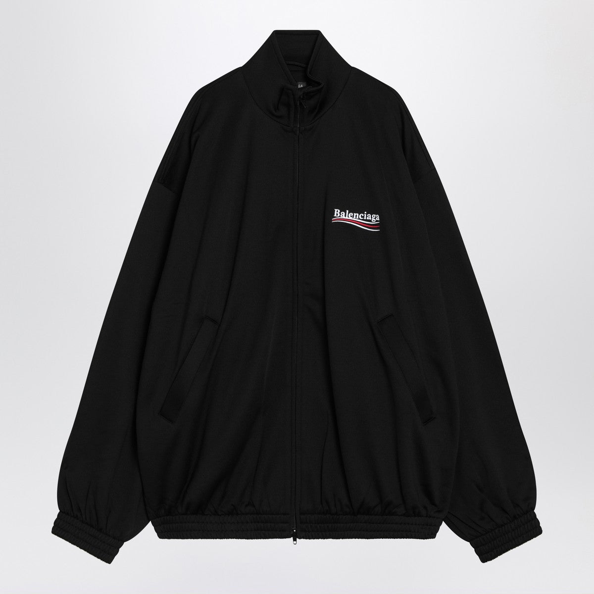 Balenciaga Black zip hoodie Political Campaign Balenciaga