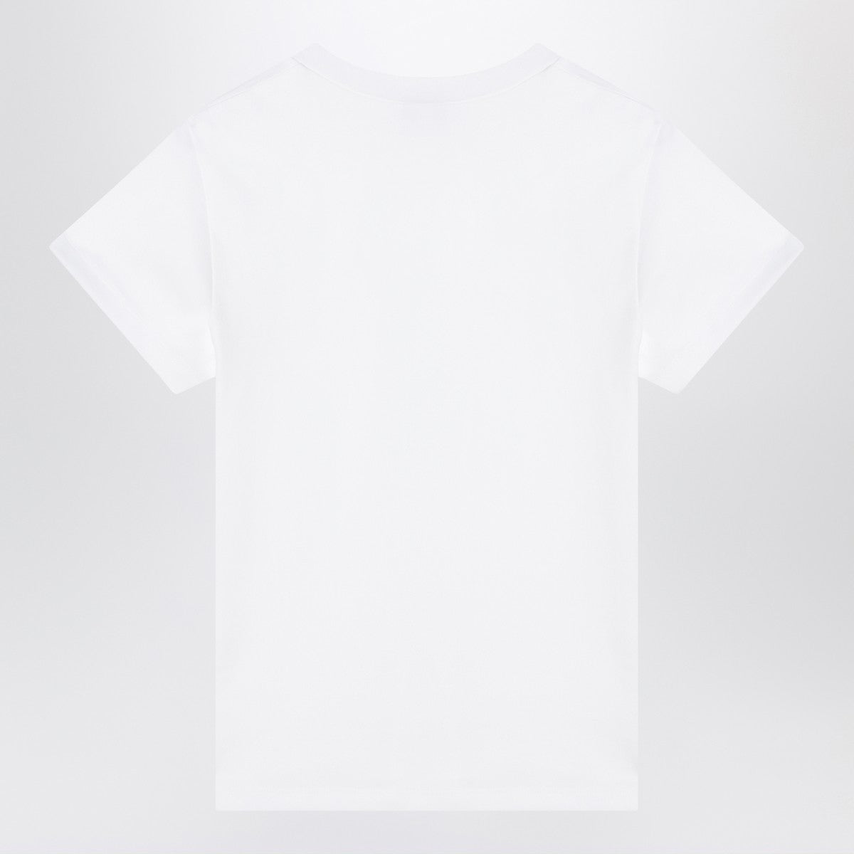Alexander McQueen White T-shirt with Skull embroidery Alexander Mcqueen
