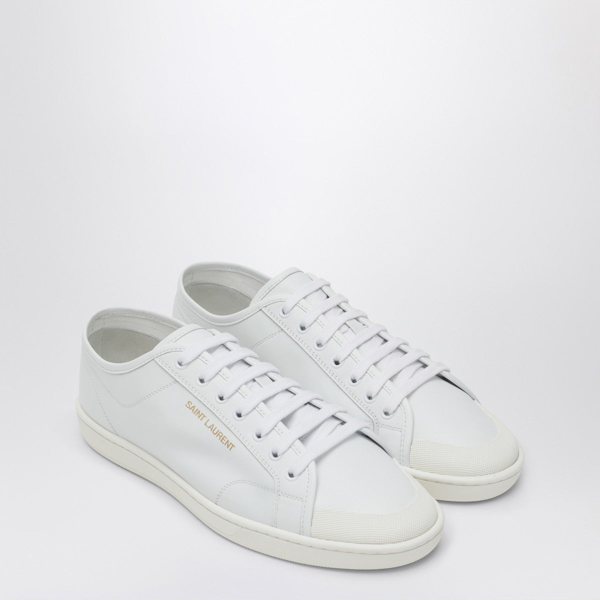 Saint Laurent White leather sneakers GYM Saint Laurent