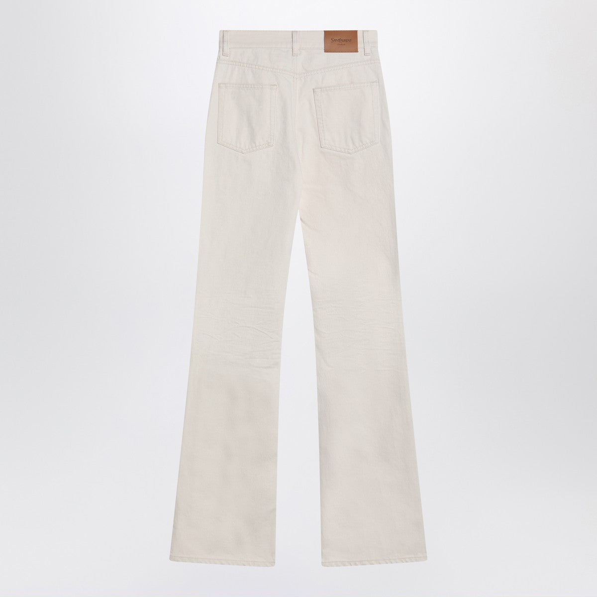 Saint Laurent 70''s jeans in almond colour Saint Laurent