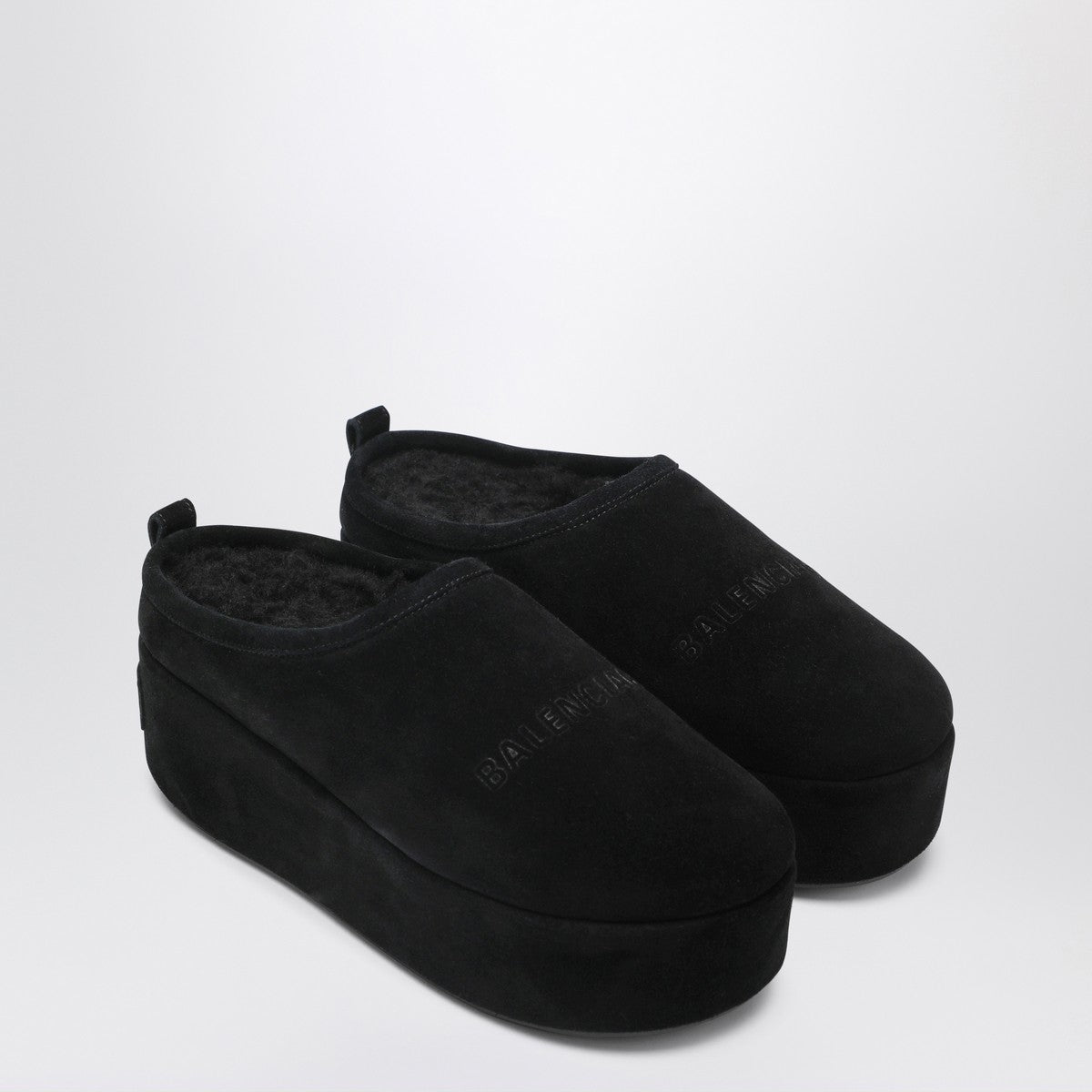 Balenciaga Alaska Soft black platform clogs Balenciaga